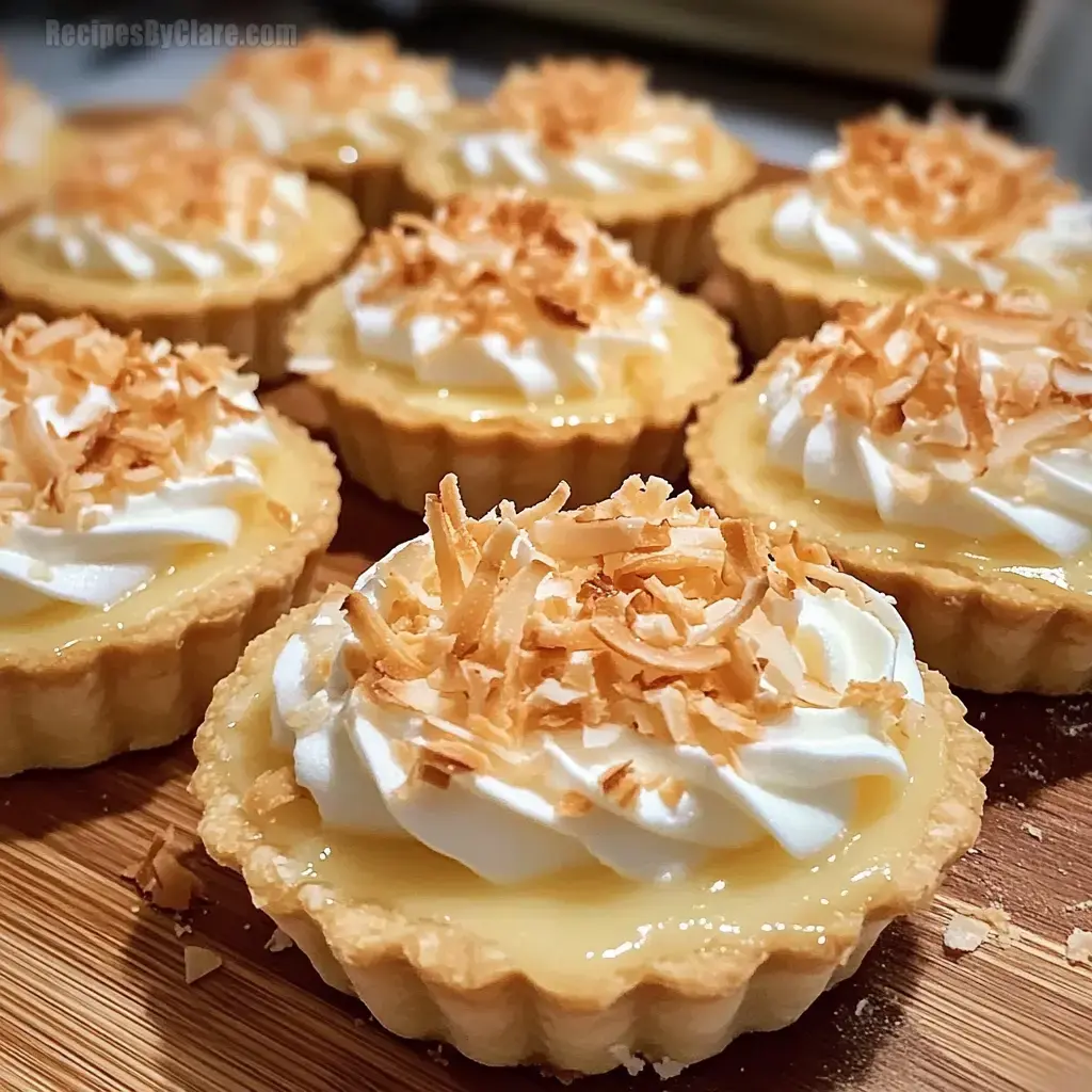 Mini Coconut Cream Pies