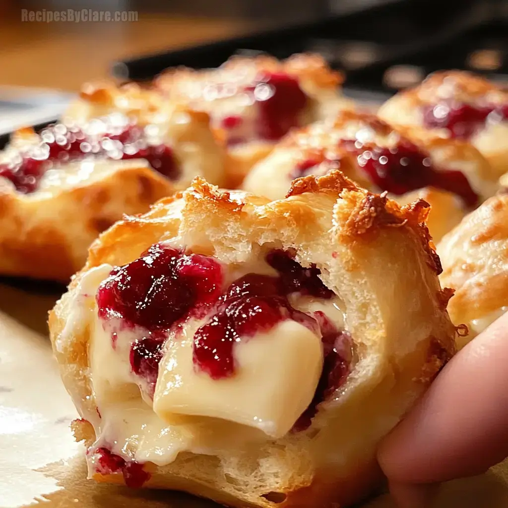 Cranberry Brie Bombs