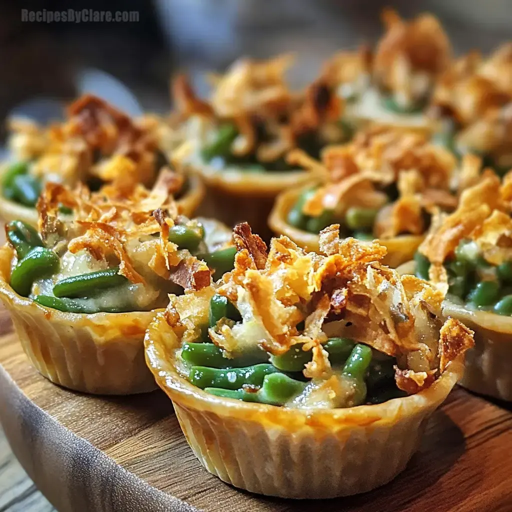 Green Bean Casserole Cups