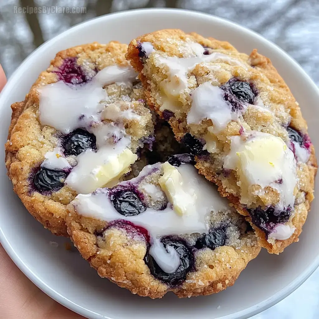 Blueberry Muffin Cookies