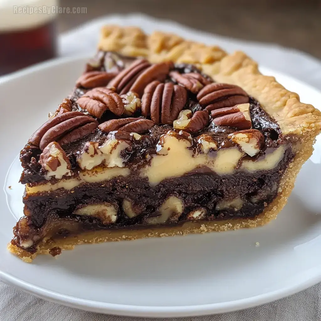 Brownie Pecan Pie