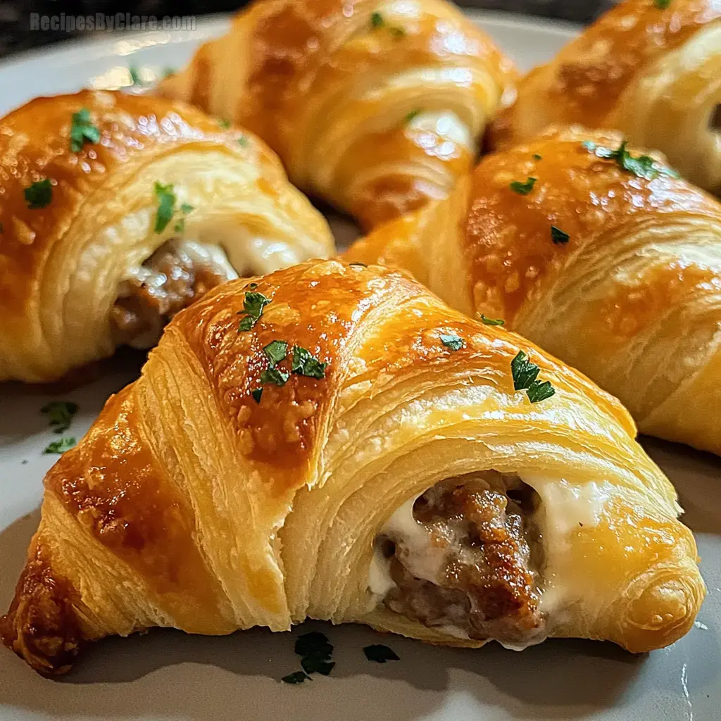 Sausage Cream Cheese Crescents