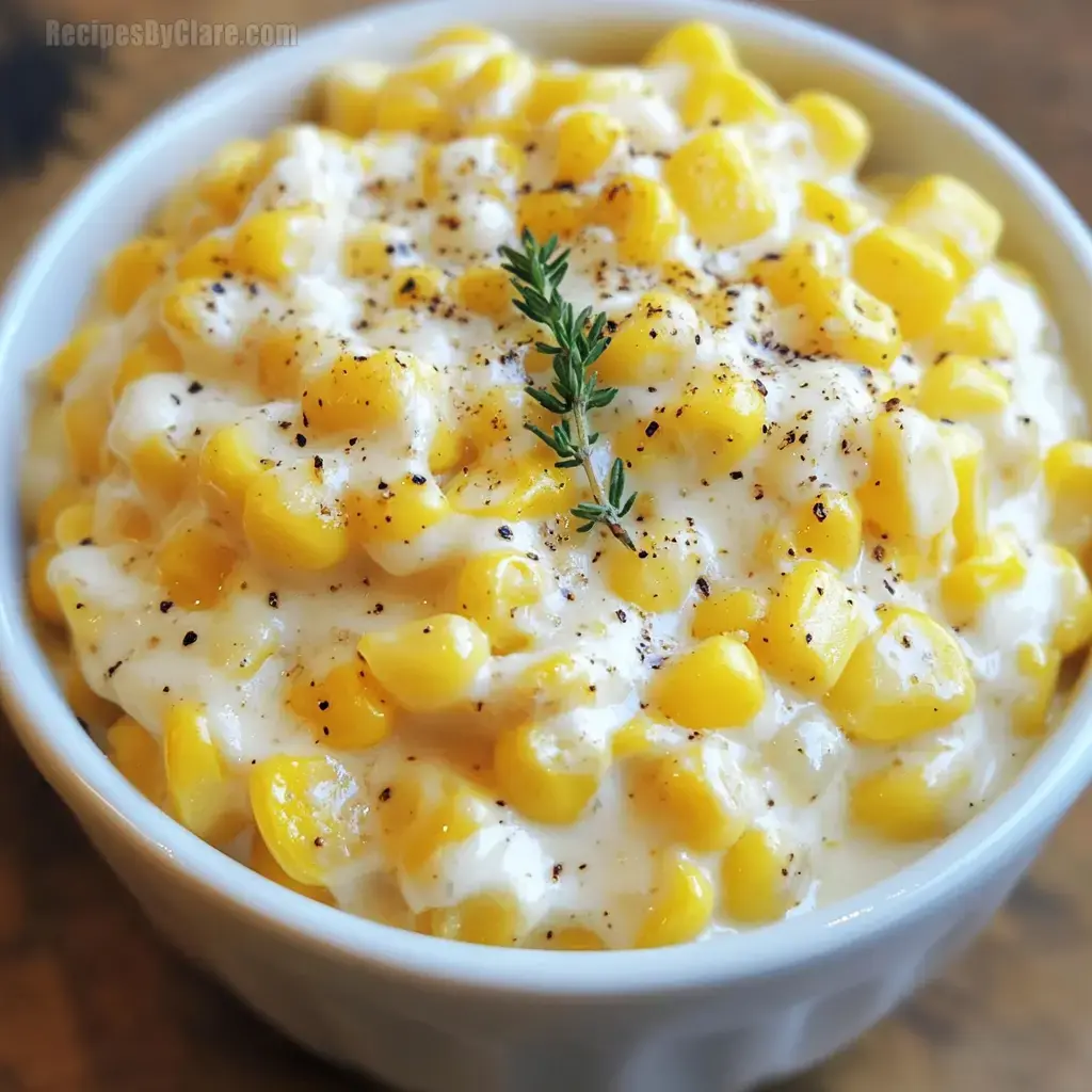 Slow Cooker Creamed Corn