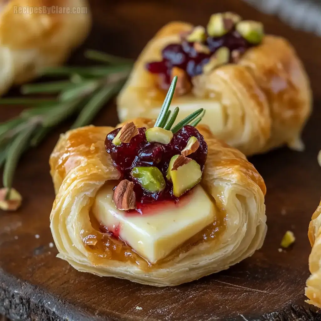 Cranberry Brie Bites