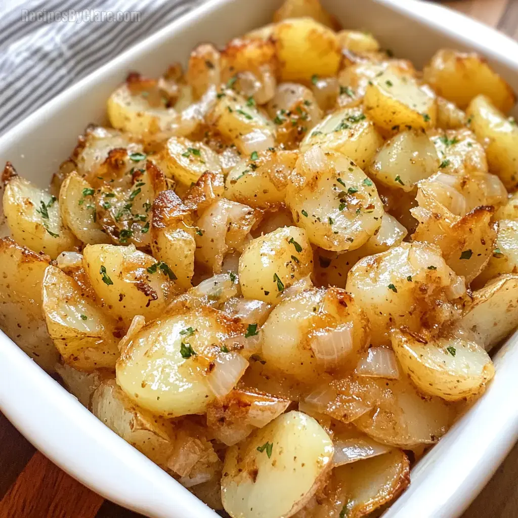 French Onion Potatoes