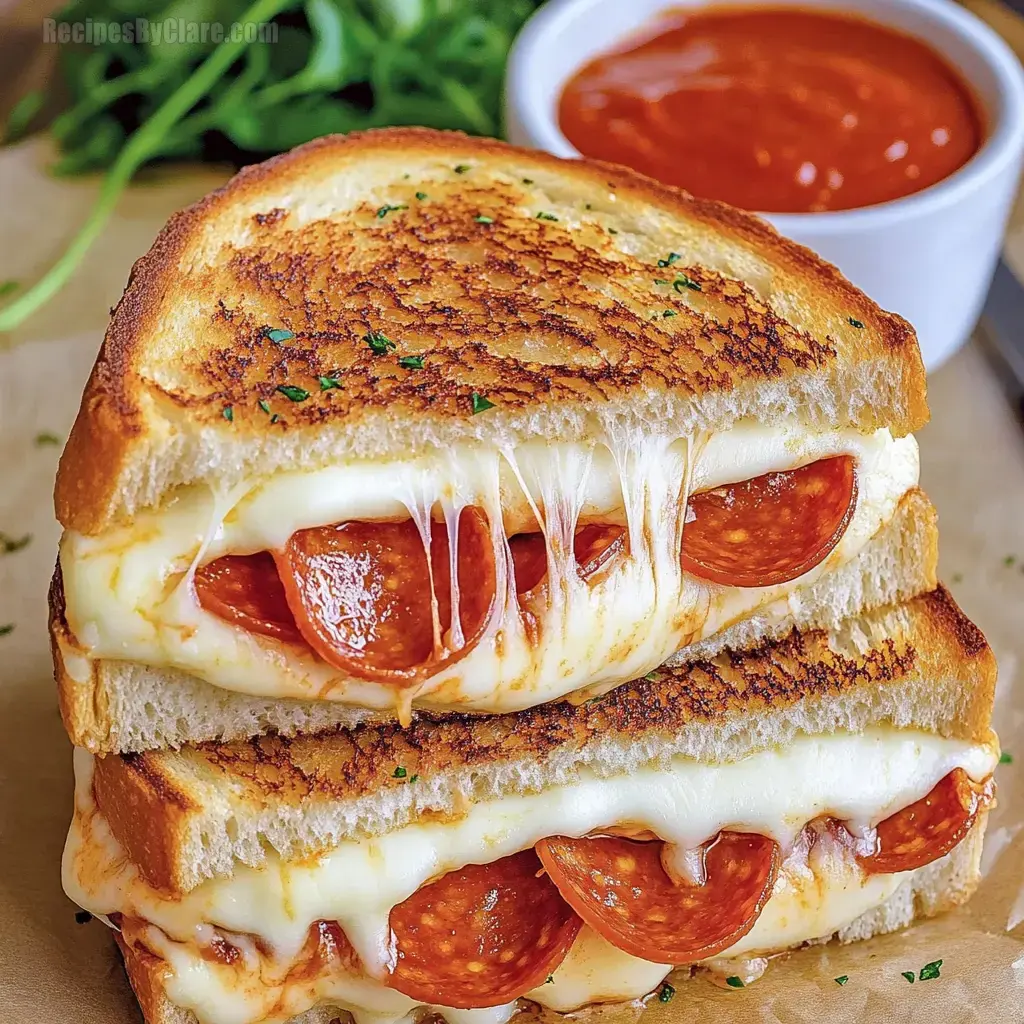 Pizza Grilled Cheese Sandwich