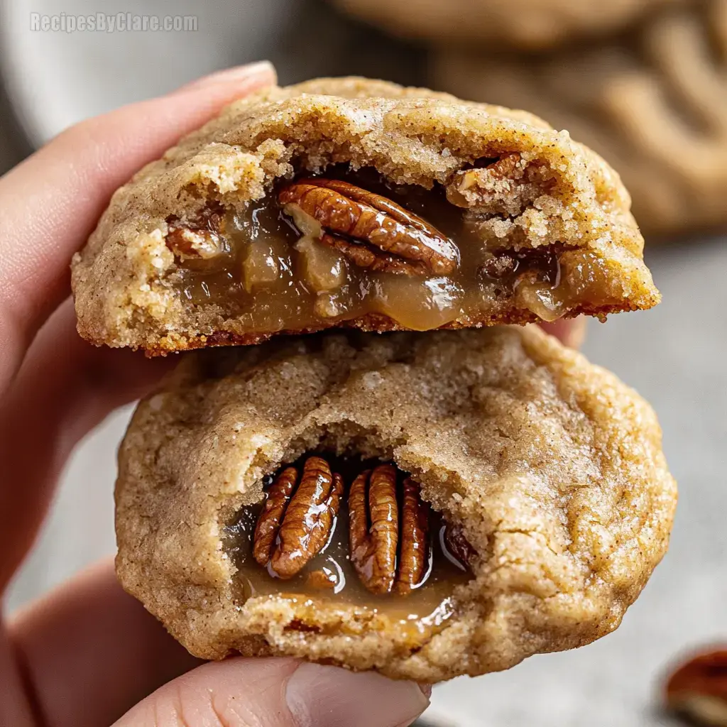 Vegan Pecan Pie Cookies