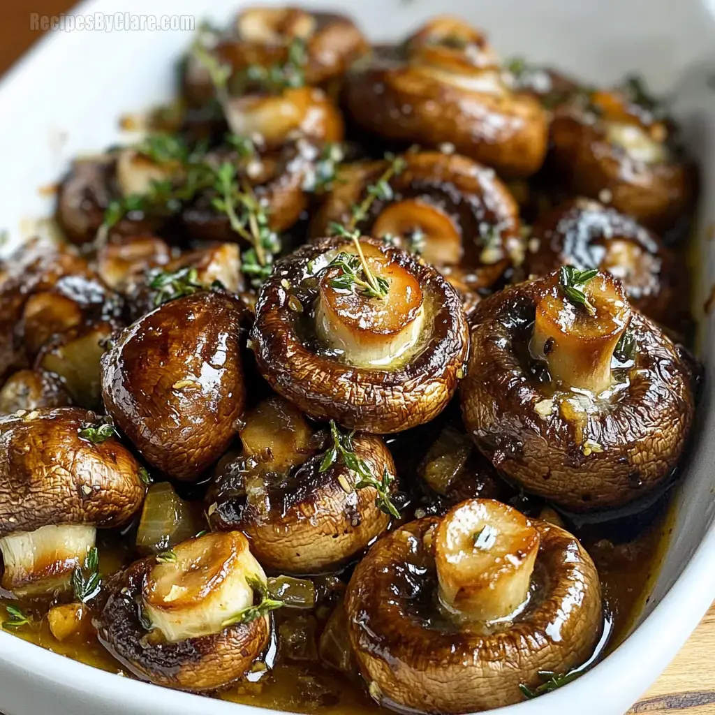 Roasted Mushrooms in Browned Butter