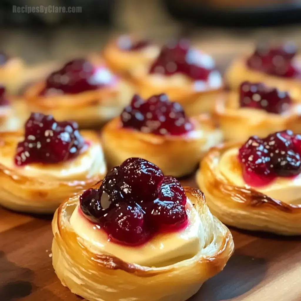 Cranberry Brie Bites