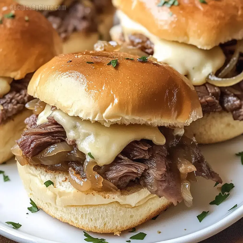 Savory French Dip Sliders