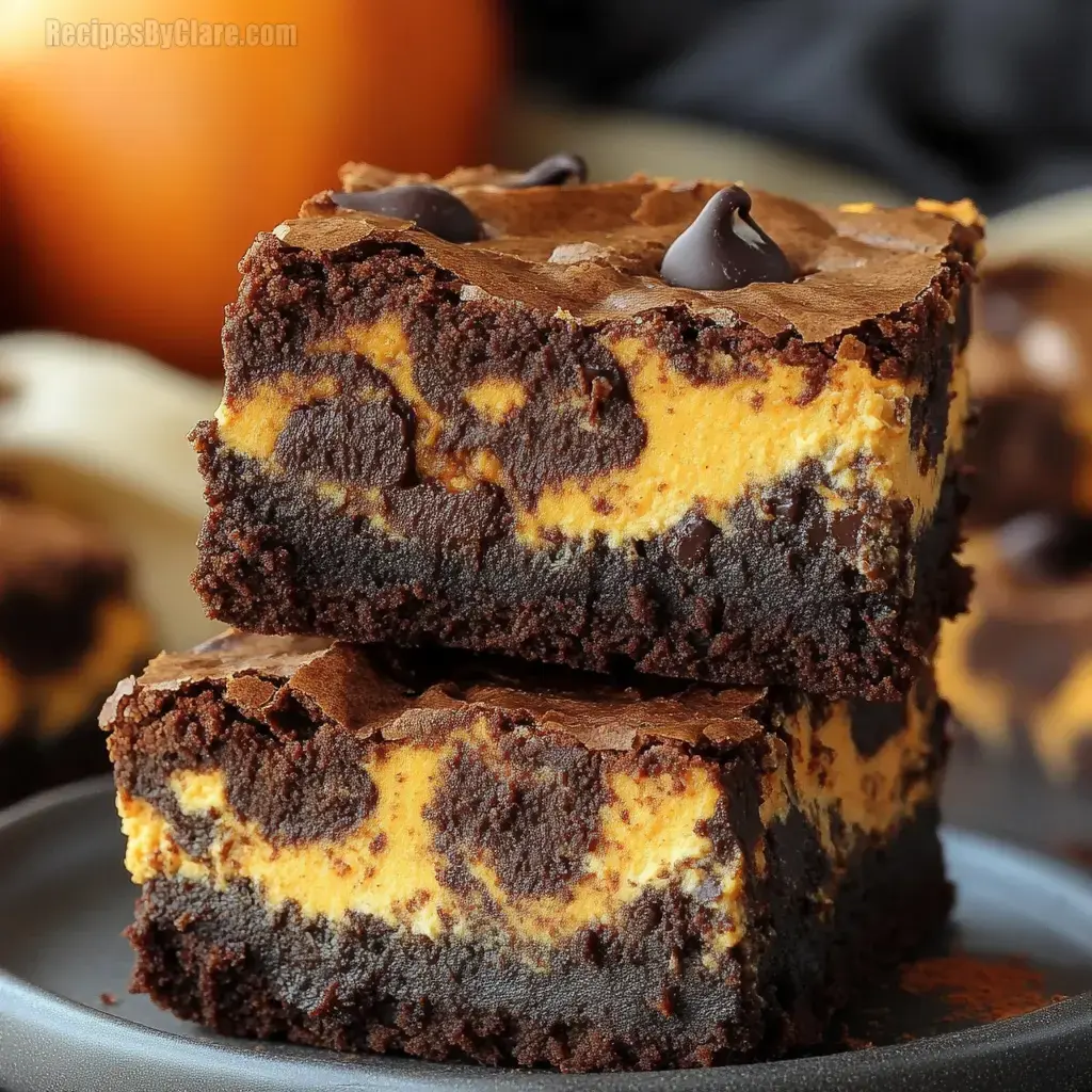 Pumpkin Brownies