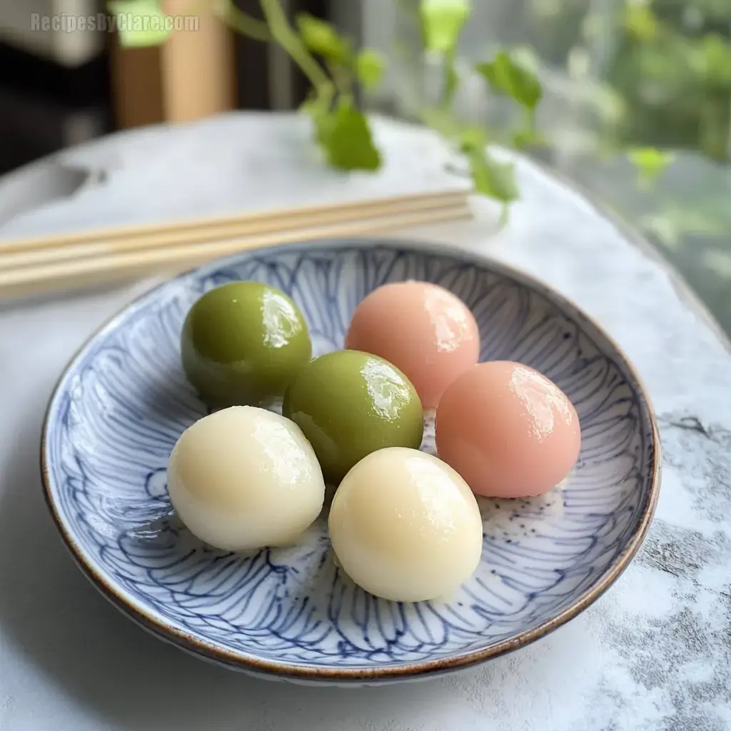 Easy Hanami Dango Recipe