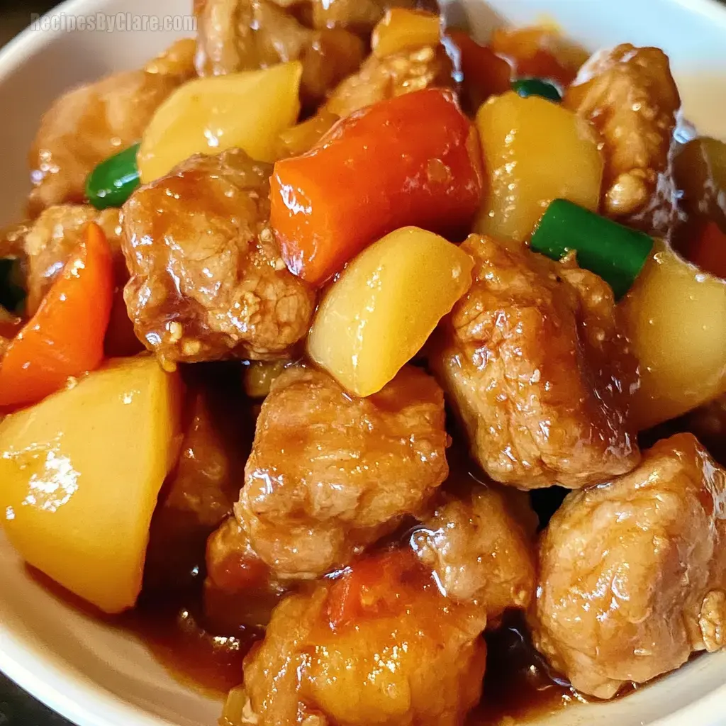 Crispy Sweet and Sour Pork