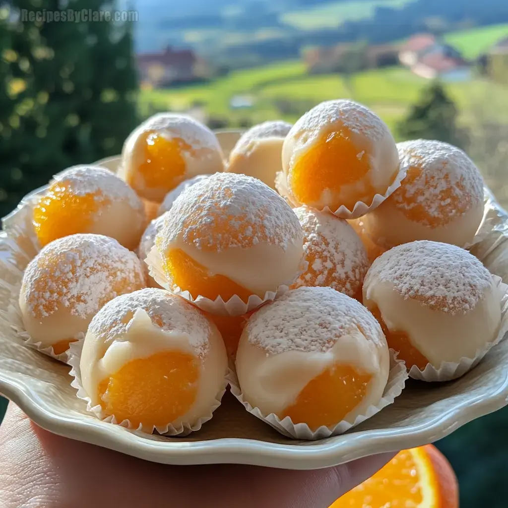 Orange Creamsicle Truffles