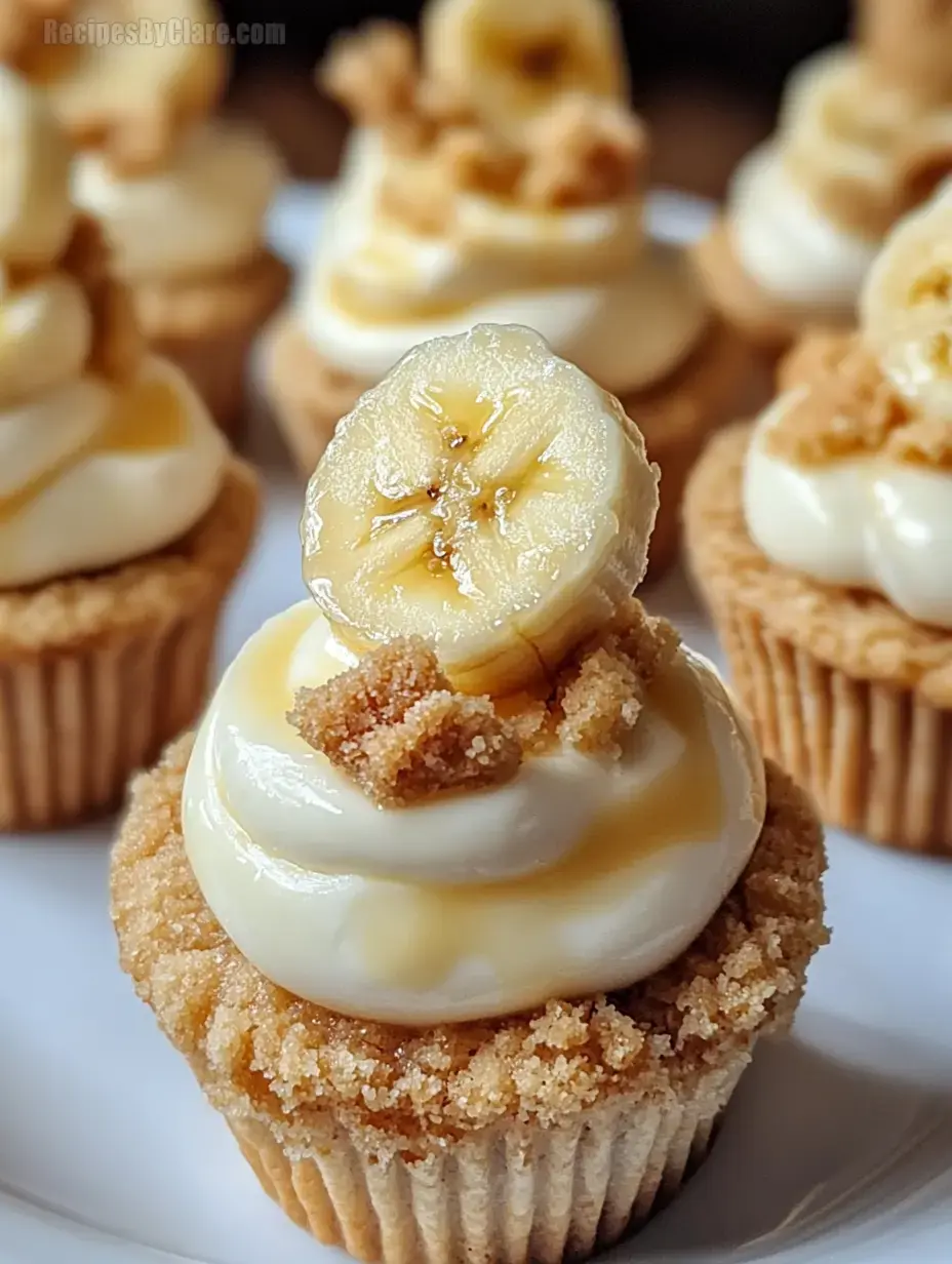 Banana Pudding Cheesecake Bites