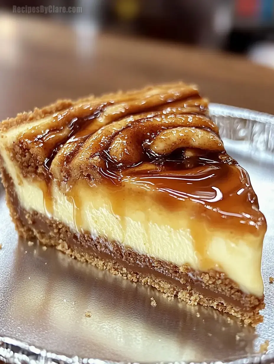 Honey Bun Cheesecake