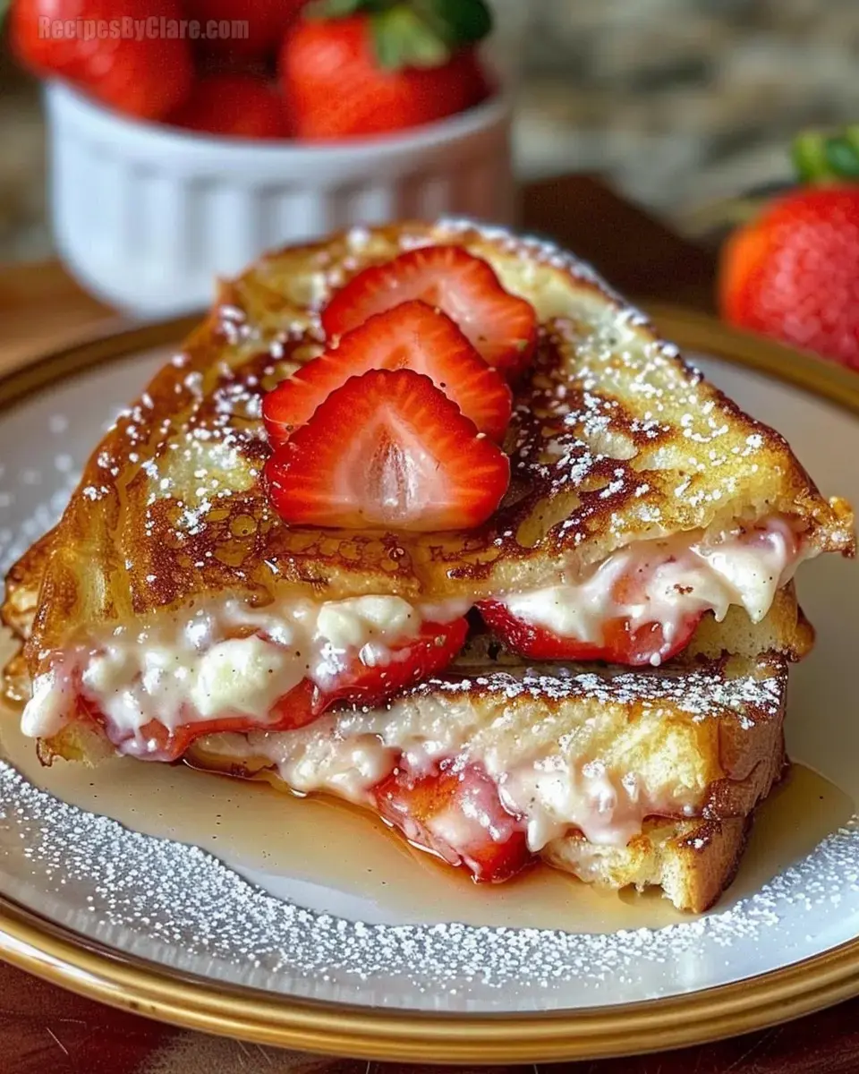 Beef French Toast With Cheesecake Essence