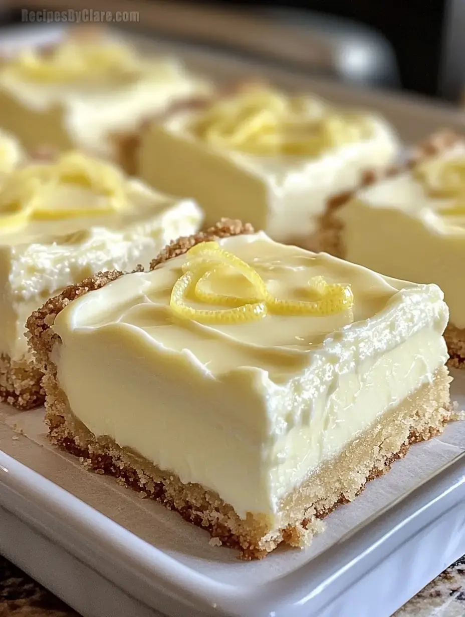 Lemon Cream Cheese Squares