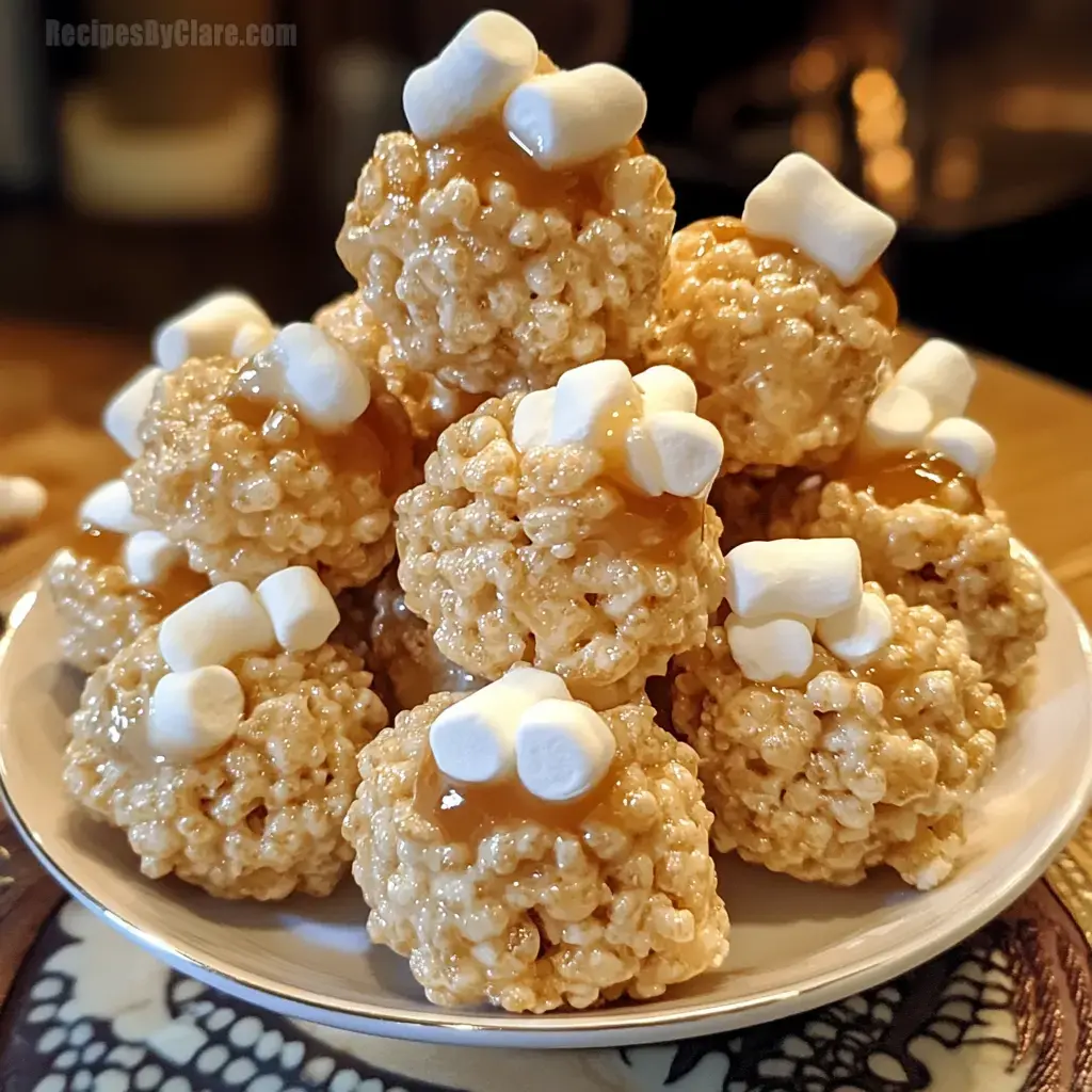 Marshmallow Rice Krispie Balls