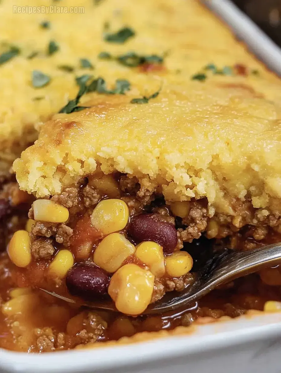 Cowboy Cornbread Casserole