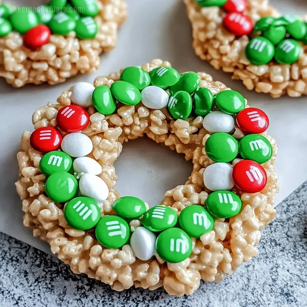 Rice Krispie Wreaths