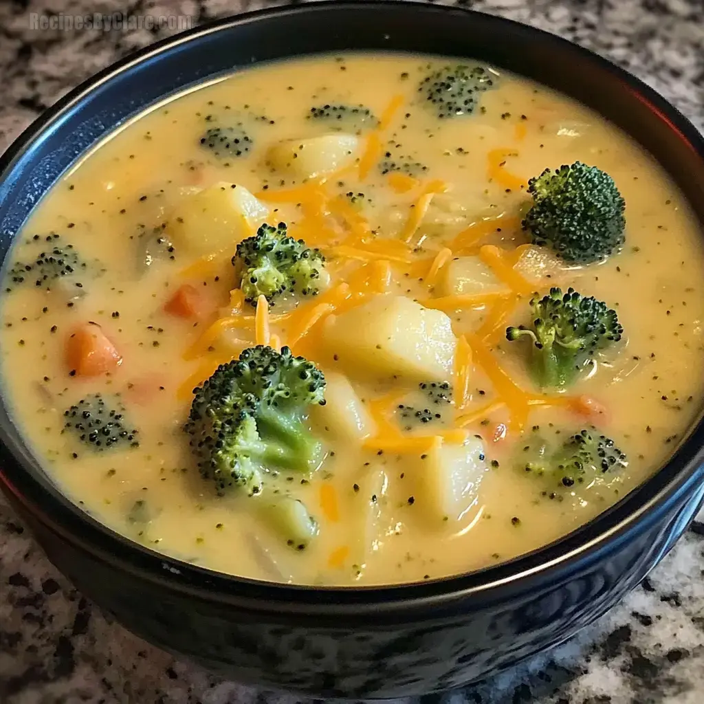 Loaded Broccoli Potato Soup