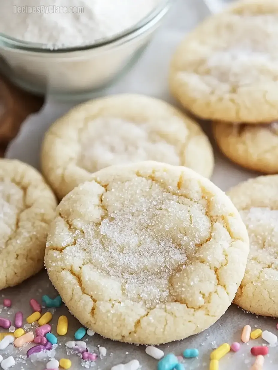 Soft and Chewy Sugar Cookies