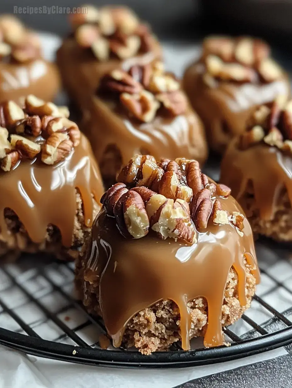 Extra Pecan Caramel Bites