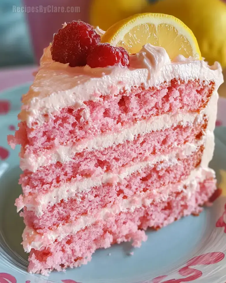 Pink Lemonade Cake