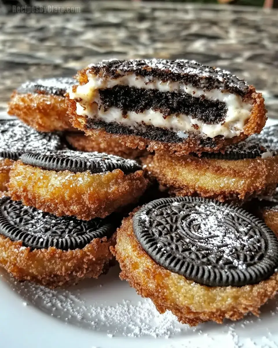 Deep Fried Oreos