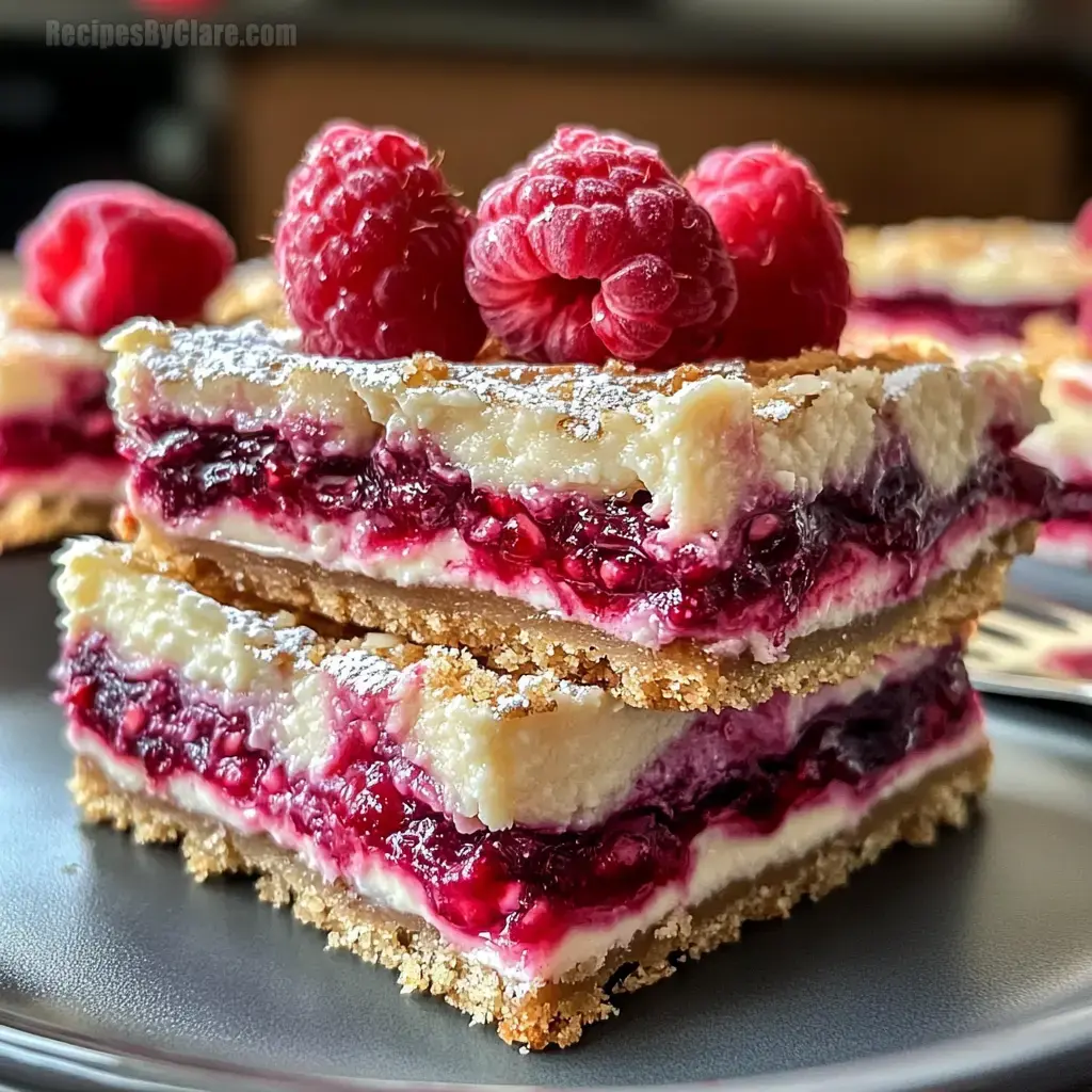 Heavenly Raspberry Cheesecake Bars Smooth And Fruity Recipes By Clare Heavenly Raspberry Cheesecake Bars Smooth And Fruity Recipes By Clare