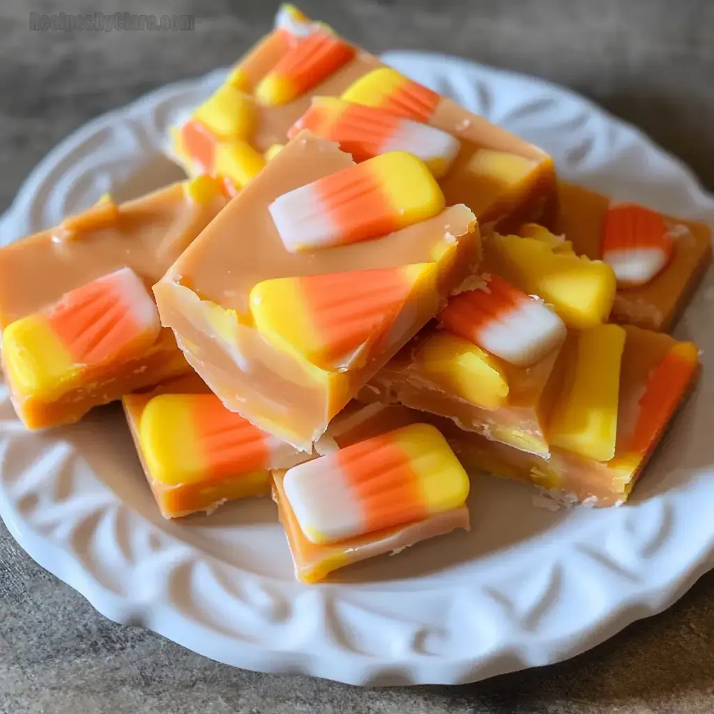 Candy Corn Fudge