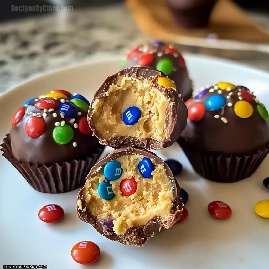 Peanut Butter M&M's Truffles