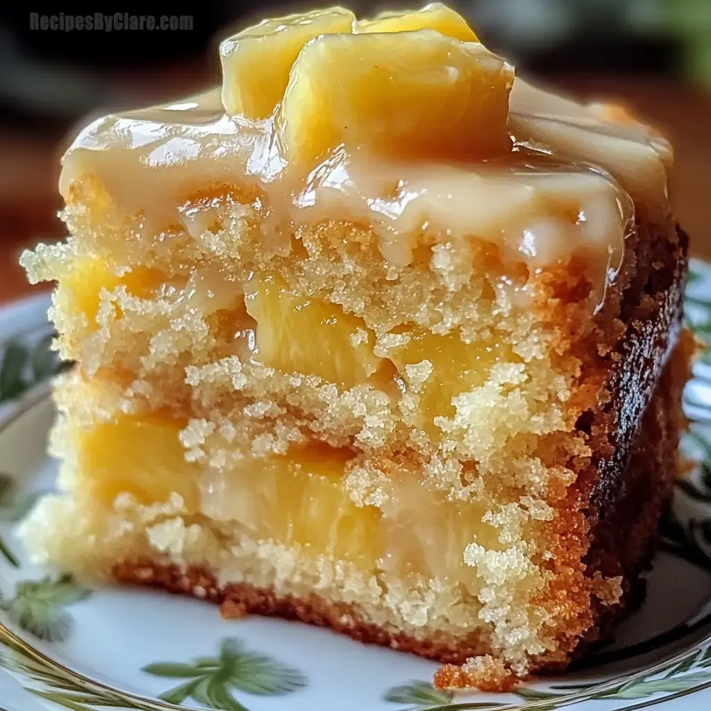 Juicy Pineapple Heaven Cake