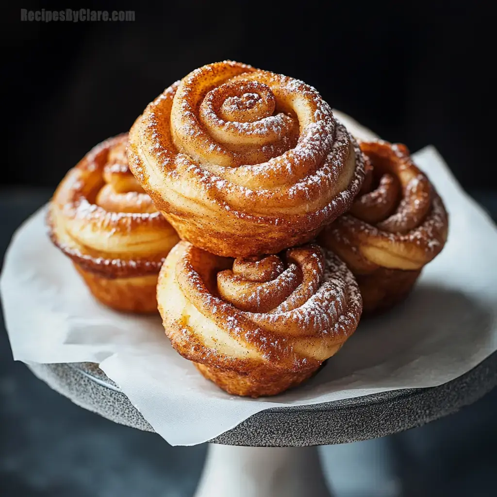 Pumpkin Spice Cruffins