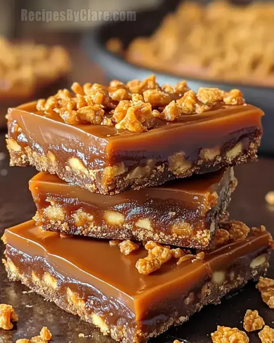 Butterfinger Caramel Crunch Bars