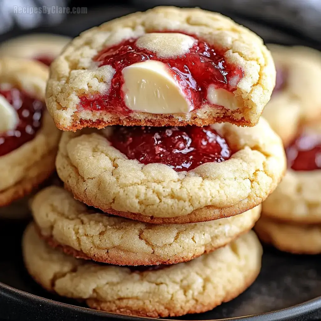 Irresistible Strawberry Cheesecake Cookies