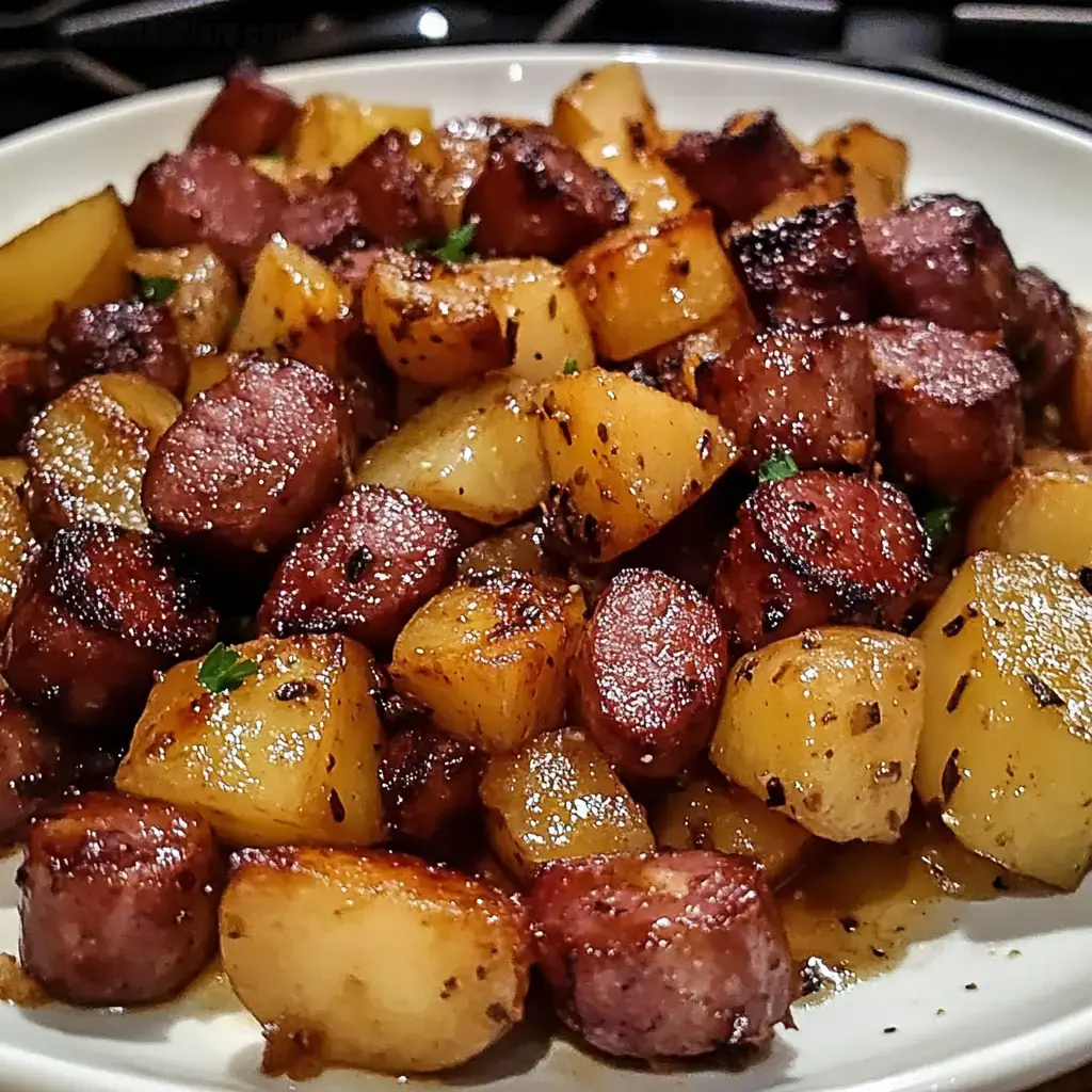 Smoked Sausage and Potatoes Skillet