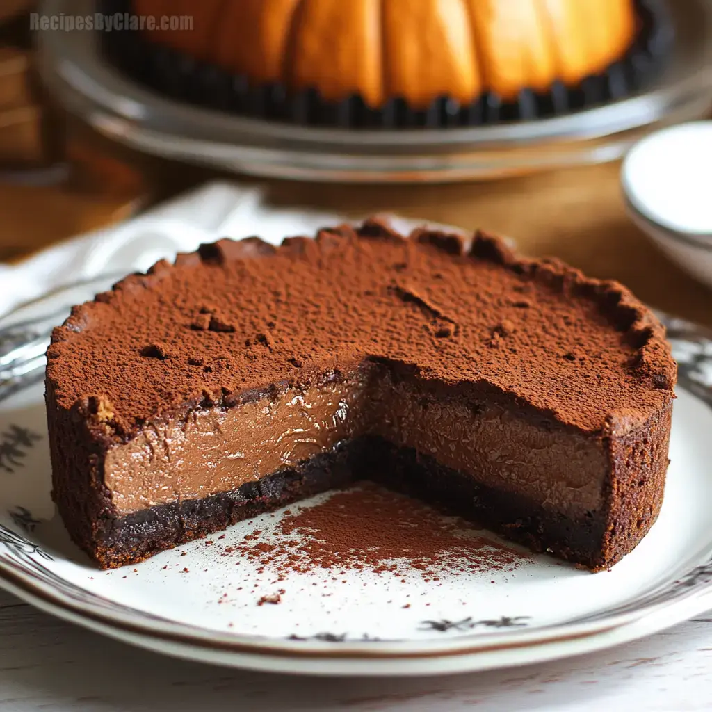 Gluten-Free Chocolate Pumpkin Torte