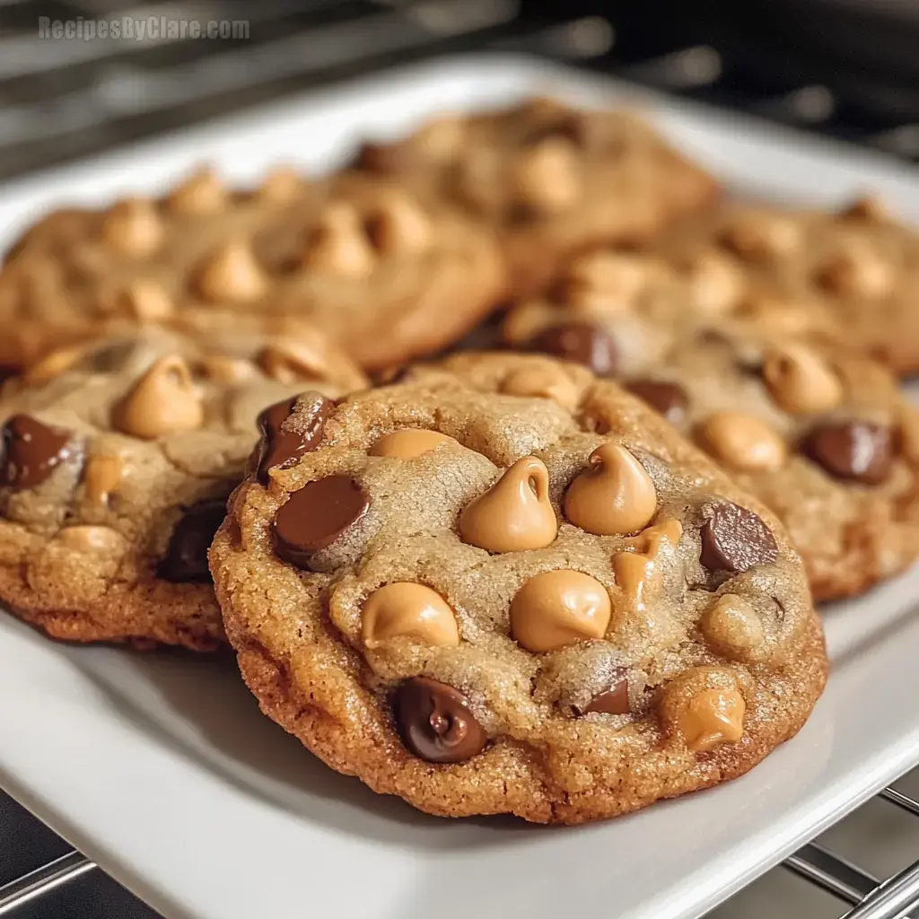 Gooey Chocolate Chip Cookies With Butterscotch Chips