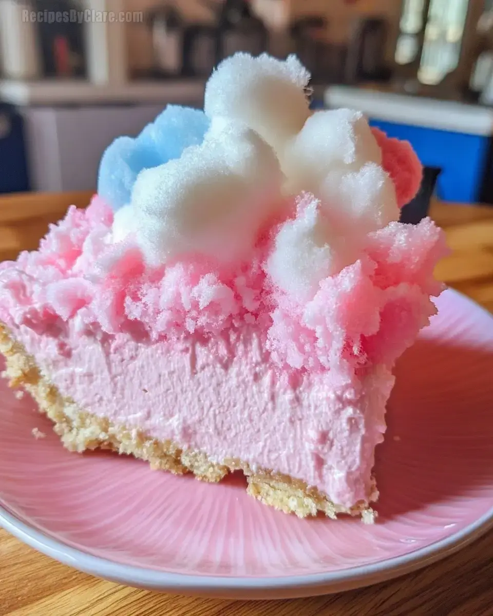 Cotton Candy Cheesecake