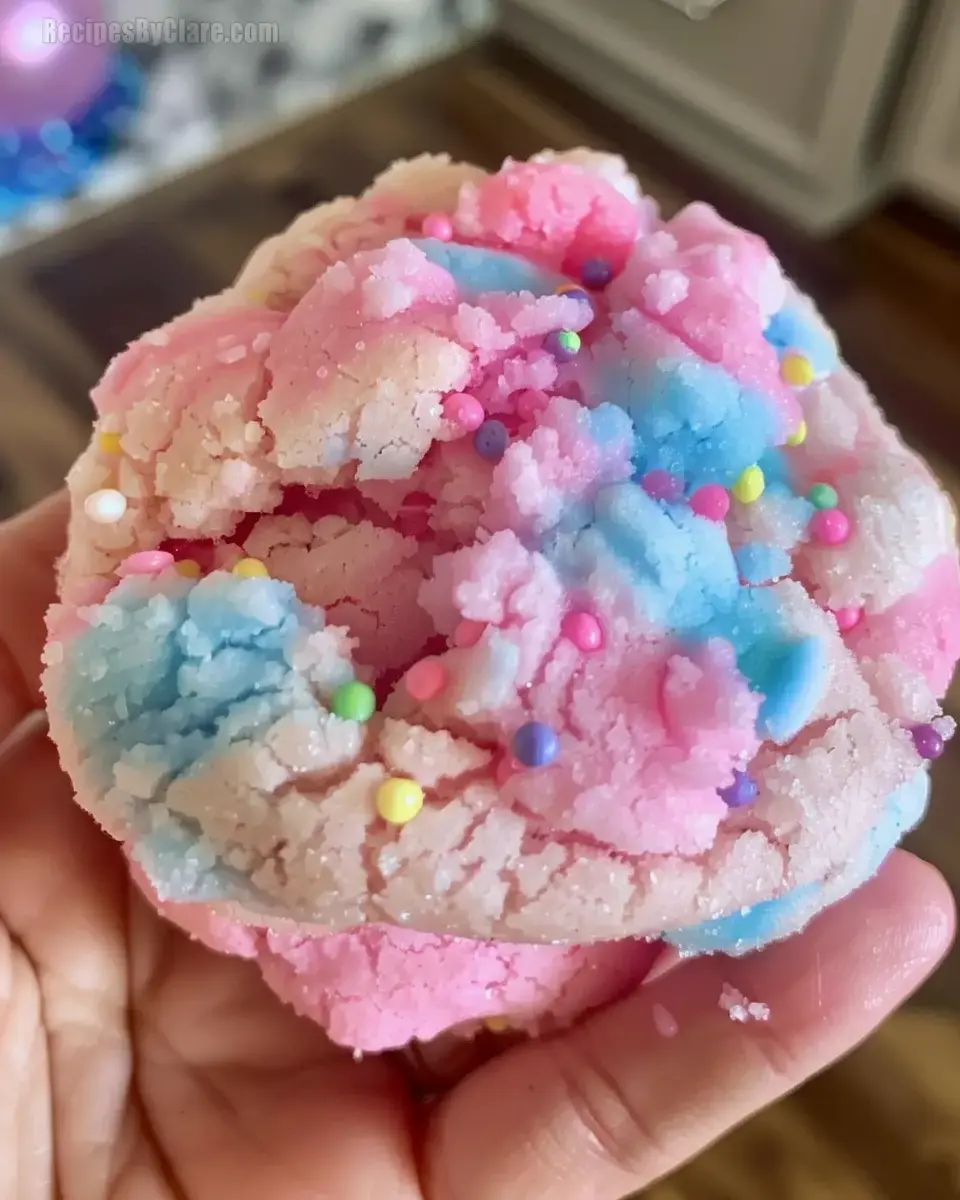 Cotton Candy Cookies