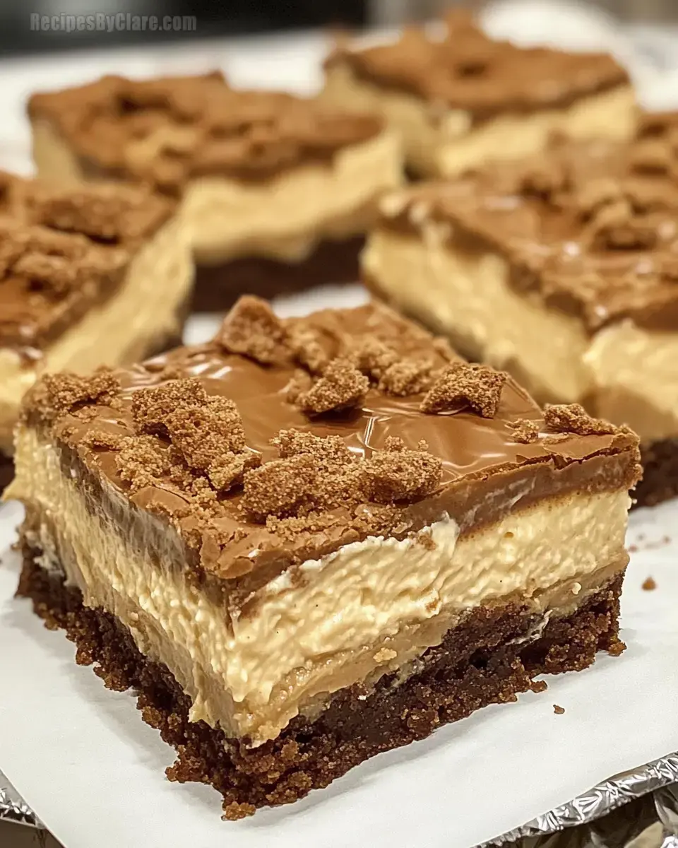 Biscoff Cheesecake Brownies