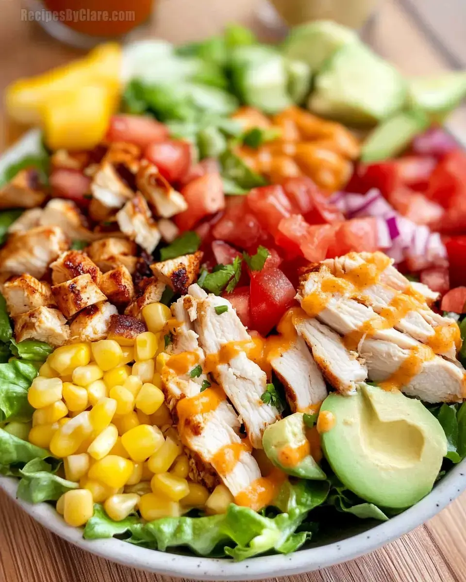 Southwest Chicken Cobb Salad