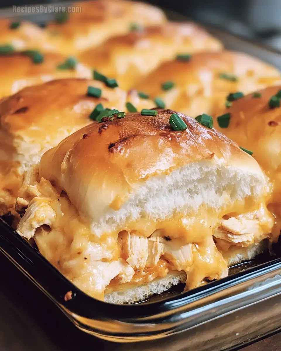 Crack Chicken Sliders Casserole