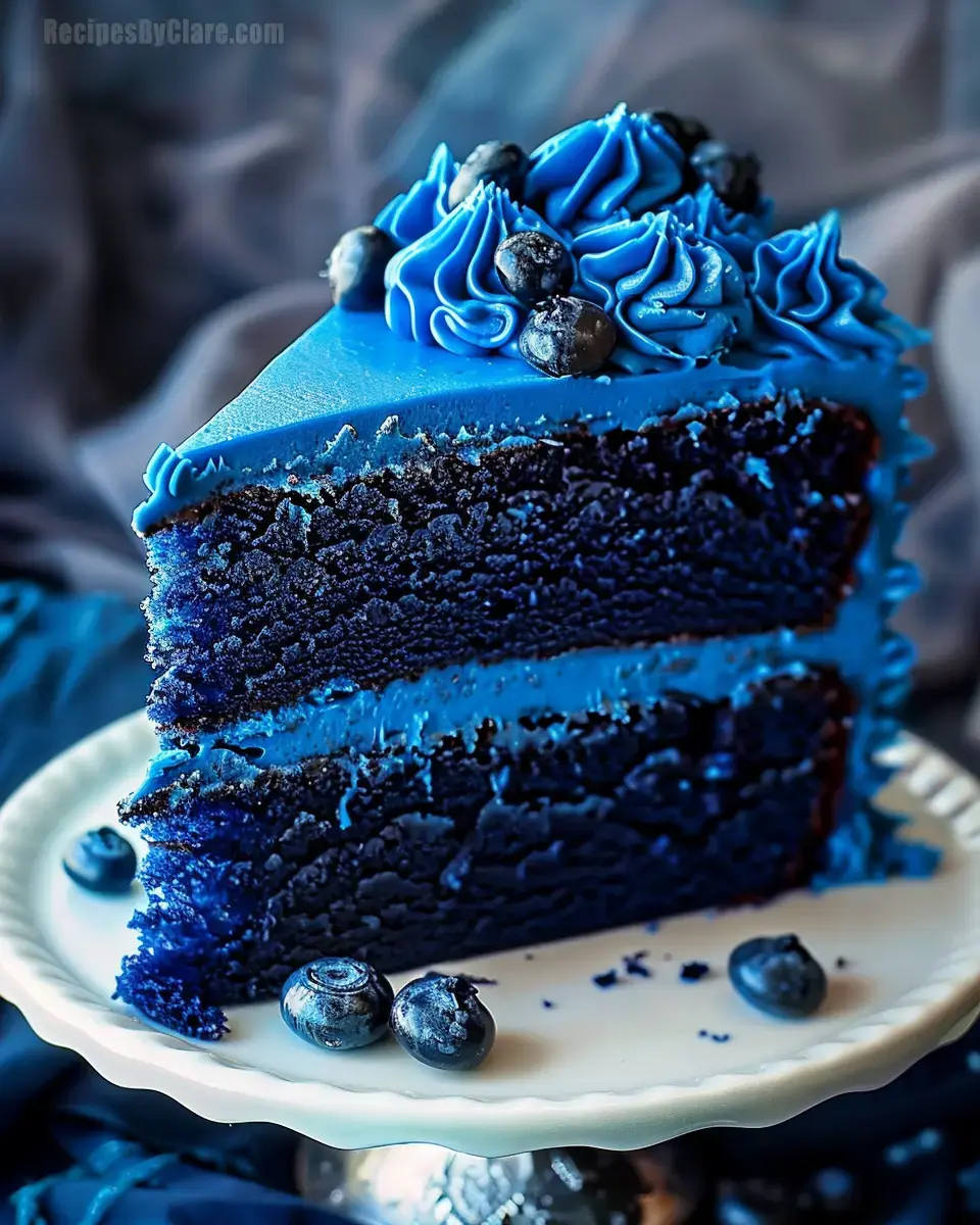 Divine Blue Velvet Cake