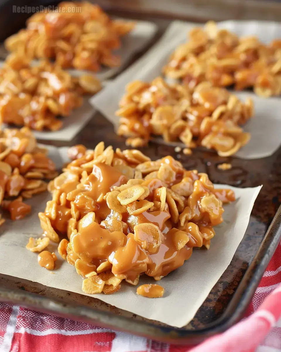 Irresistible Soft and Chewy Caramel Clusters