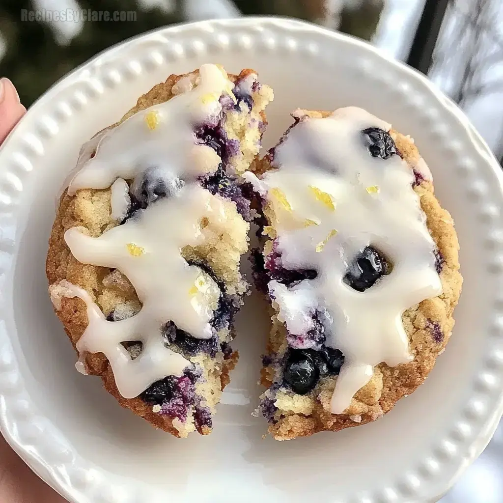 Blueberry Muffin Cookies