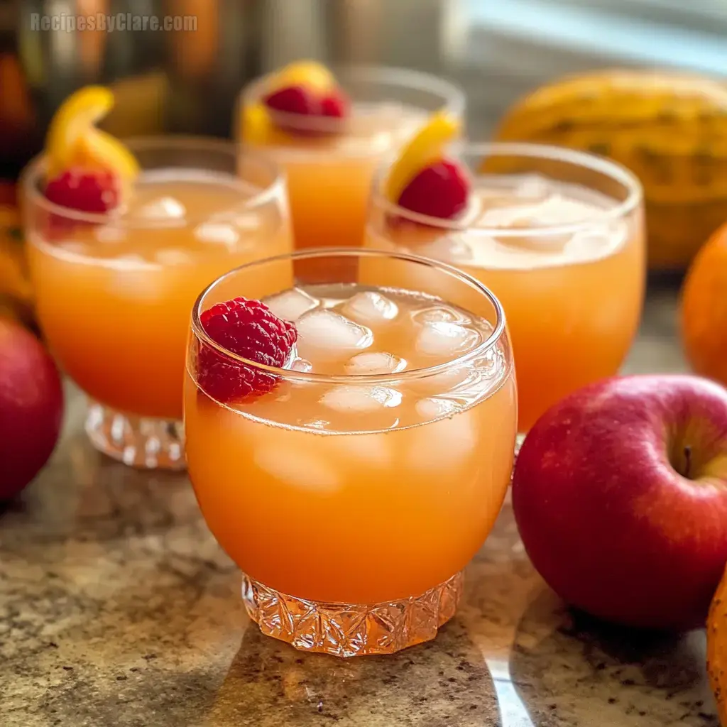 Thanksgiving Punch - Cranberry & Orange Bliss