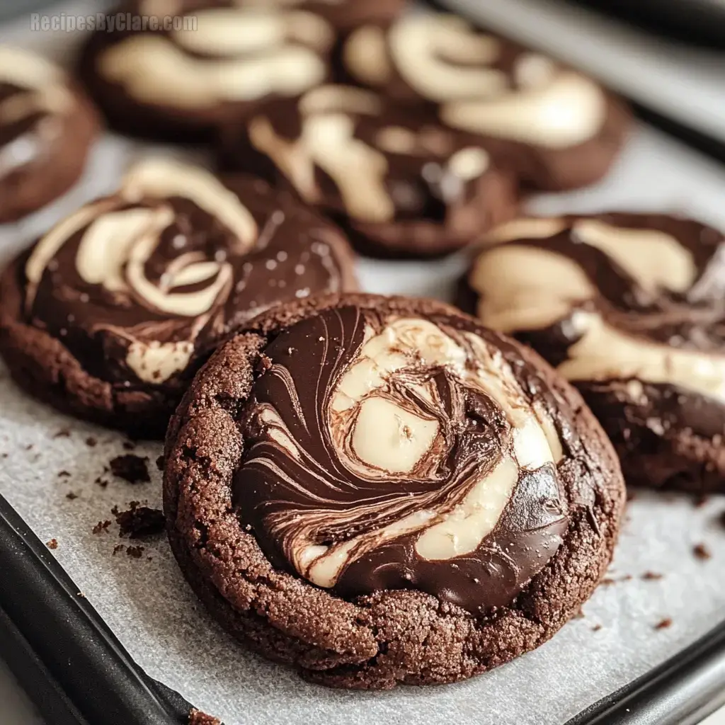 Marshmallow Swirl Cookies